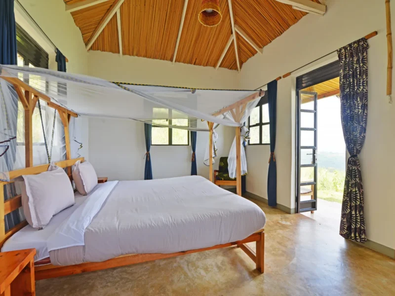 Bedroom at Isunga Lodge, Kibale