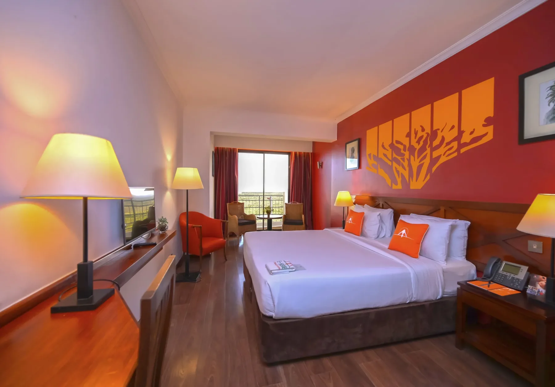 Park-facing room at Ole Sereni Hotel, Nairobi