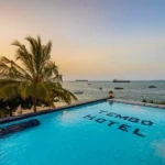 Seafront pool at Tembo House Hotel, Stone Town